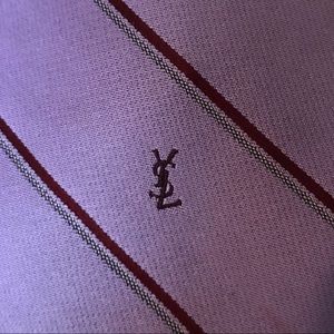 YSL Purple neck tie